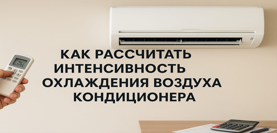 Кондиционер: расчёт интенсивности охлаждения воздуха