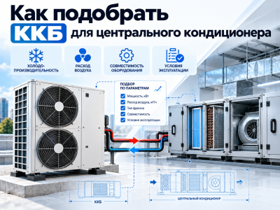 Как подобрать ККБ для центрального кондиционера