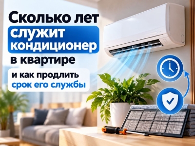 Сколько лет служит кондиционер в квартире и как продлить срок его службы