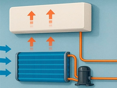 Как работает настенный кондиционер