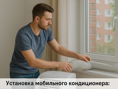 Установка мобильного кондиционера: пошаговое руководство