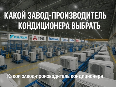 Какой завод производитель кондиционера выбрать?