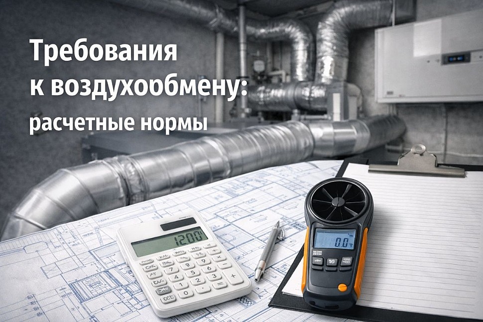 Требования к воздухообмену: расчетные нормы