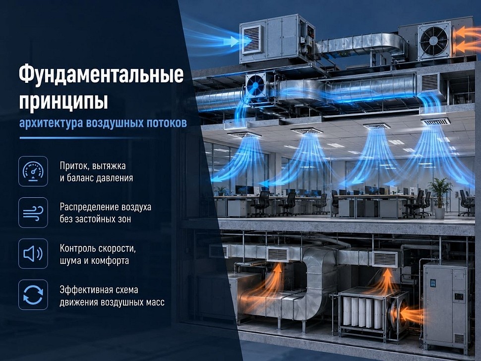 Фундаментальные принципы: архитектура воздушных потоков Фундаментальные принципы: архитектура воздушных потоков