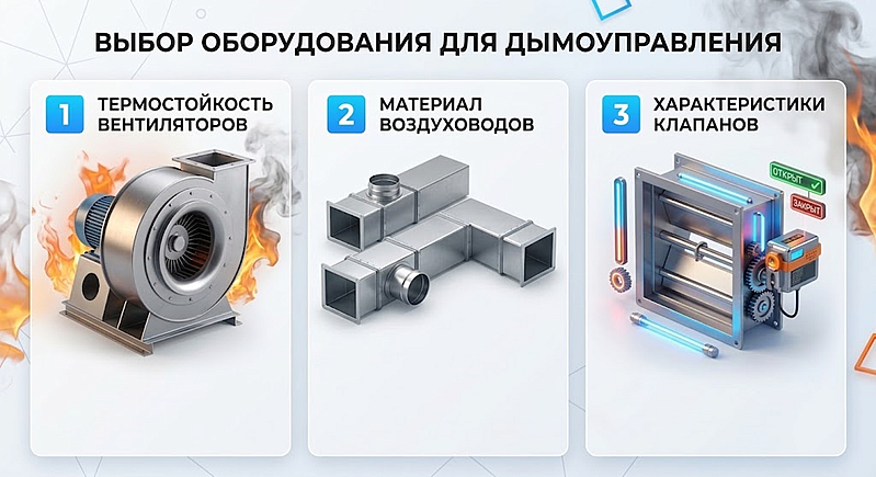 Как выбрать оборудование для дымоудаления Как выбрать оборудование для дымоудаления