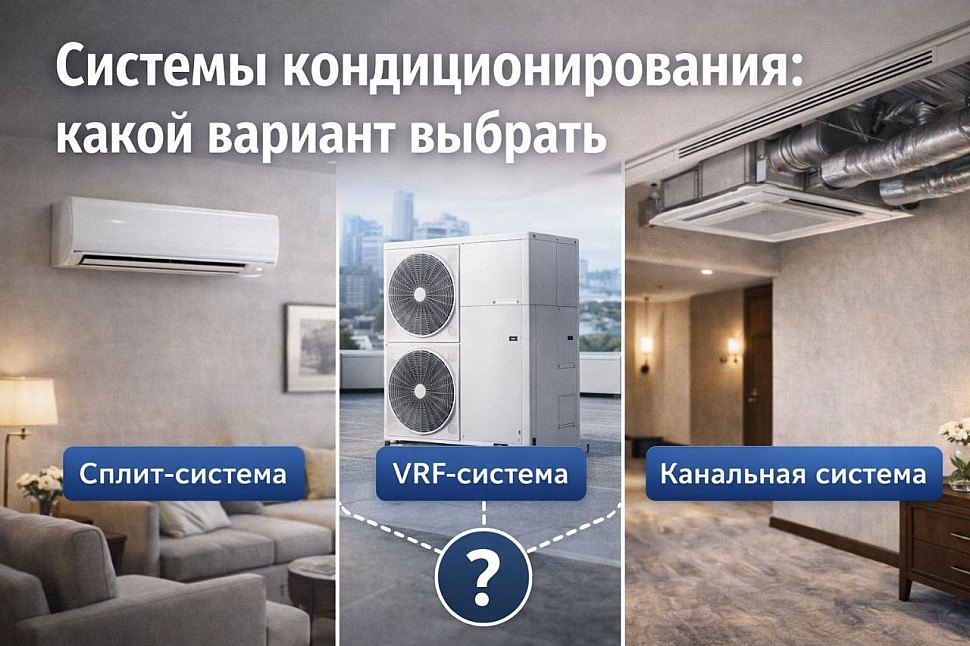 Системы кондиционирования: какой вариант выбрать