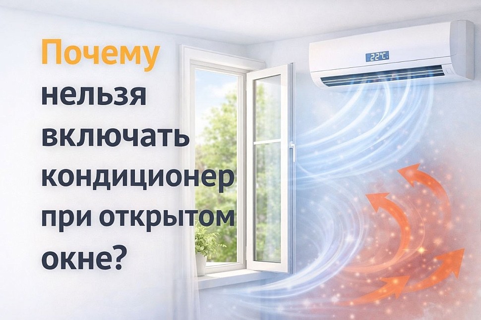 Как работает климатическая техника и почему окно ей мешает?