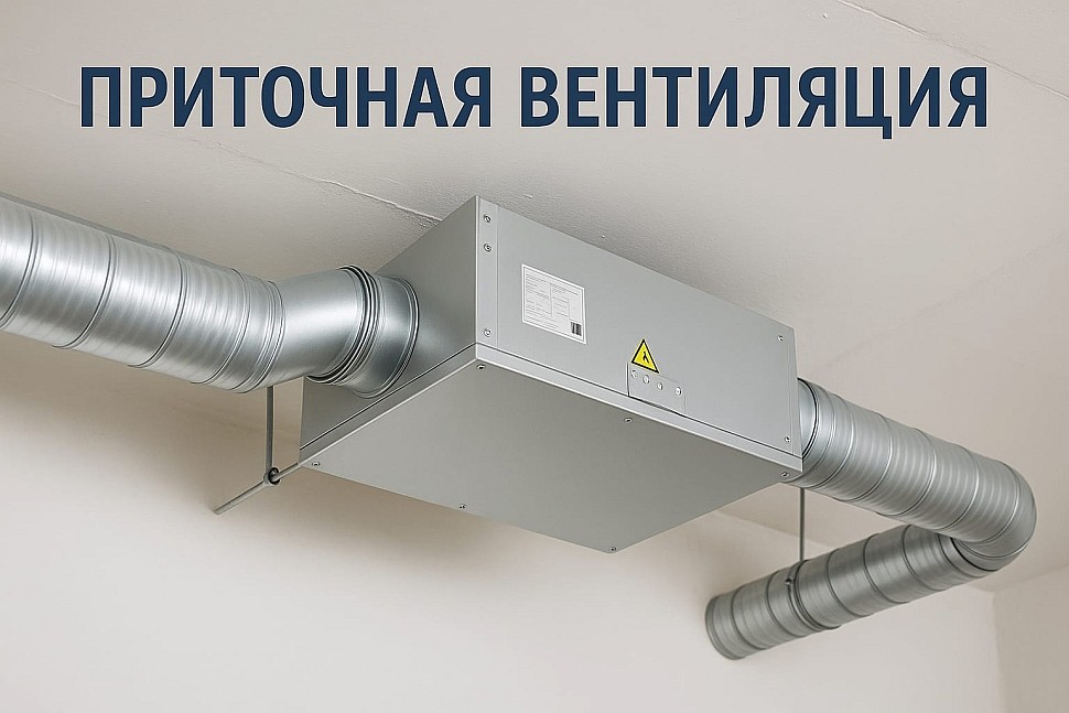 Что такое приточная вентиляция помещений?