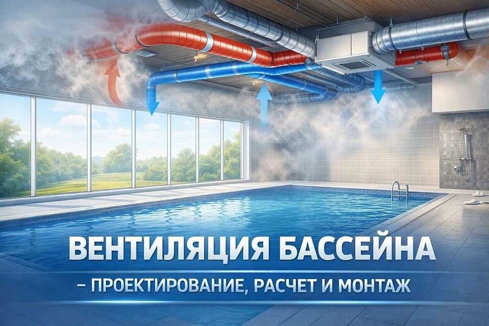 Почему обычная вытяжка не справится с влагой в бассейне?