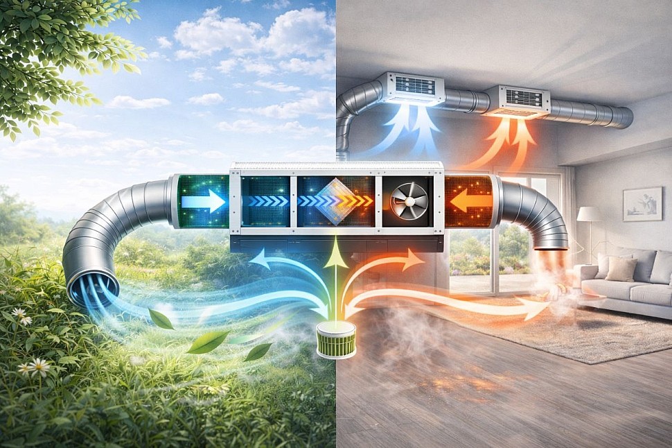 Приточно-вытяжная вентиляция: оптимальное решение