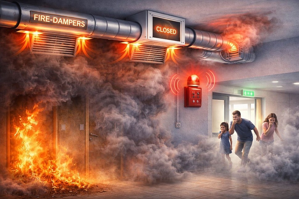 Антипожарная безопасность: важная функция вентиляции