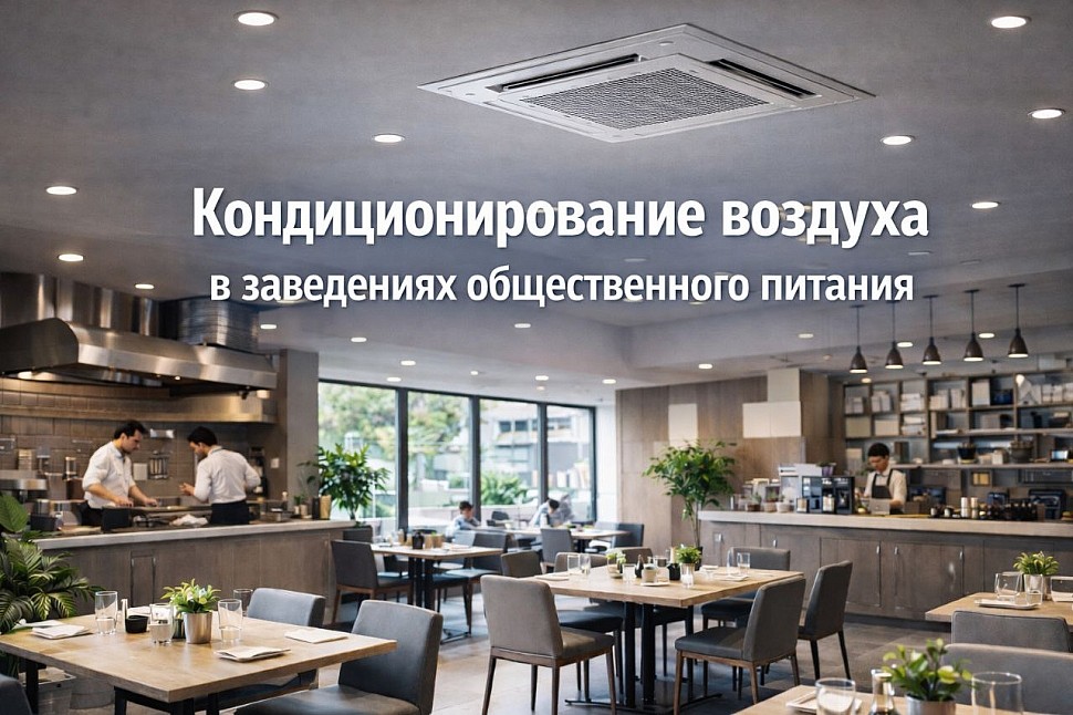 Кондиционирование воздуха в заведениях общественного питания