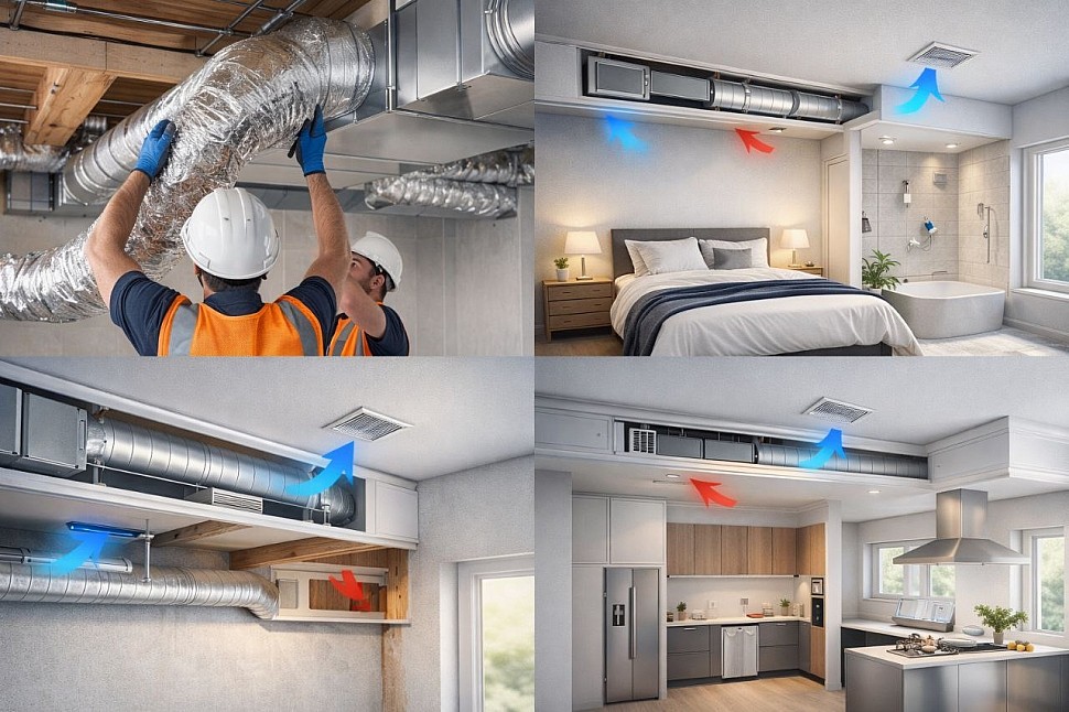 Монтаж и скрытое размещение