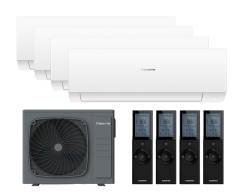 Мульти сплит-система Casarte 4 x CAS25CX1/R3-W / 4U85CM1/R3