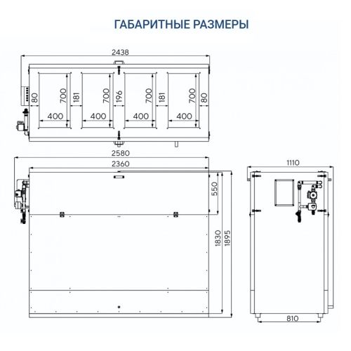 Приточно-вытяжная установка Turkov Hydra v 3500 W. Фото 4 Приточно-вытяжная установка Turkov Hydra v 3500 W. Фото 4