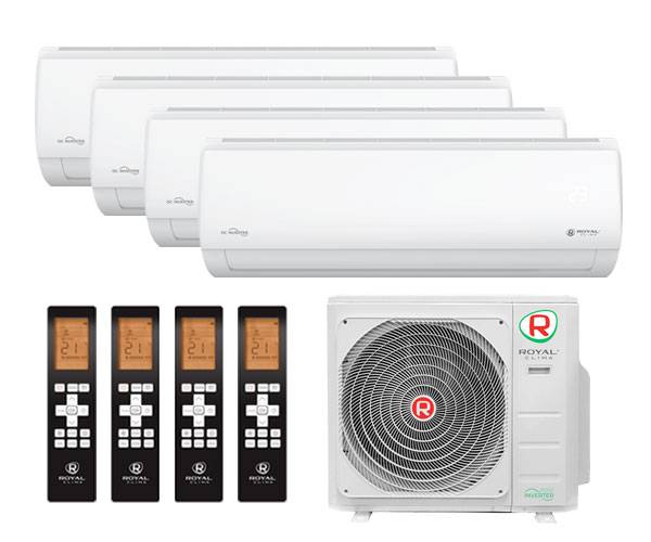 Мульти сплит-система Royal Clima 4 х RCI-TMN07HN / 4RMX-28HN Мульти сплит-система Royal Clima 4 х RCI-TMN07HN / 4RMX-28HN