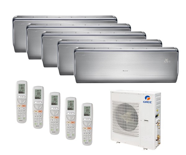 Мульти сплит-система Gree 5 х GWH09UB-K3DNA4F/I / GWHD(42)NK3AO Мульти сплит-система Gree 5 х GWH09UB-K3DNA4F/I / GWHD(42)NK3AO