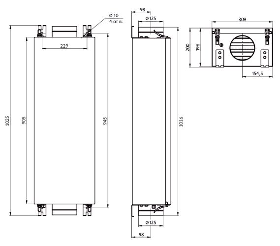 Приточная установка Minibox.E-200-FKO. Фото 3