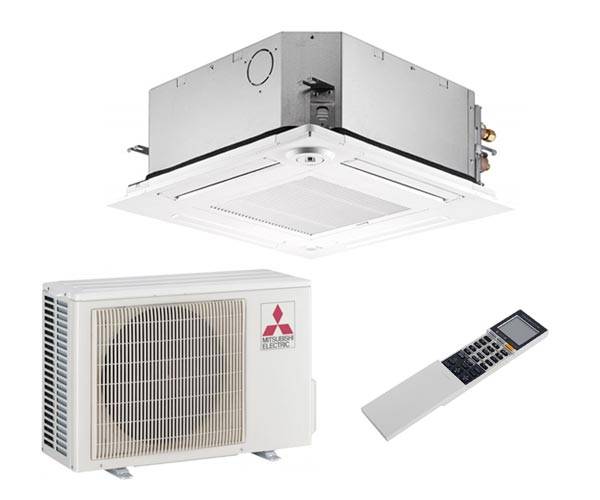 Кассетный кондиционер Mitsubishi electric SLZ-M25FA / SUZ-KA25VA / SLP-2FAL Кассетный кондиционер Mitsubishi electric SLZ-M25FA / SUZ-KA25VA / SLP-2FAL