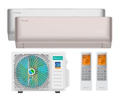 Мульти сплит-система Hisense 2 x AMS-09UW4RYCHD00(C,S) / AMW2-18U4RXC