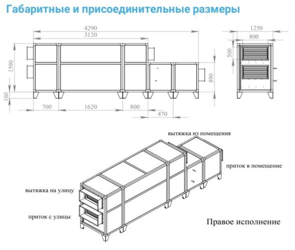 Приточно-вытяжная установка с рекуператором Breezart 6000-C Lux RP F PB. Фото 5 Приточно-вытяжная установка с рекуператором Breezart 6000-C Lux RP F PB. Фото 5