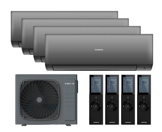 Мульти сплит-система Casarte 4 x CAS25CX1/R3-B / 4U75CM1/R3