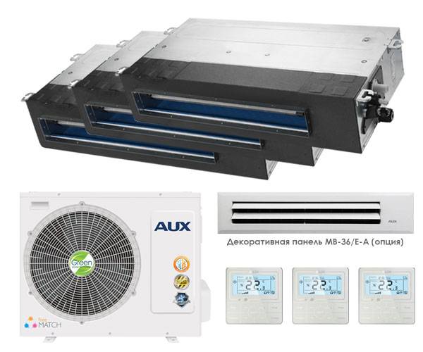 Мульти сплит-система AUX 3 x AMSD-H09/4R2 / AM3-H27/4DR1B Мульти сплит-система AUX 3 x AMSD-H09/4R2 / AM3-H27/4DR1B