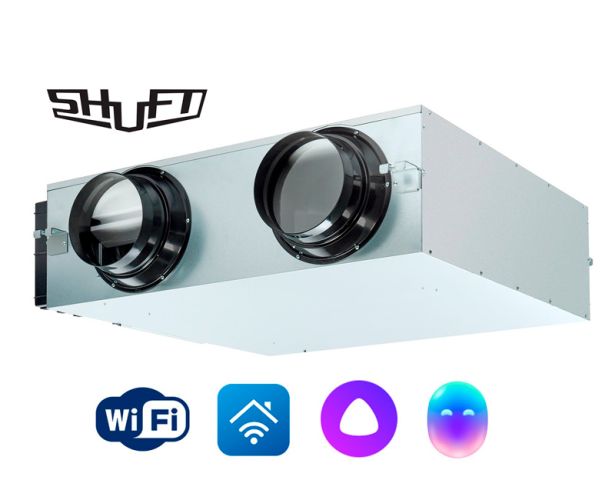 Приточно-вытяжная установка SHUFT Universe RVX-1300 inv Приточно-вытяжная установка SHUFT Universe RVX-1300 inv