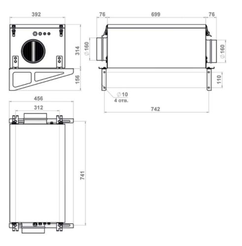 Приточная установка Minibox.E-650.PREMIUM. Фото 8