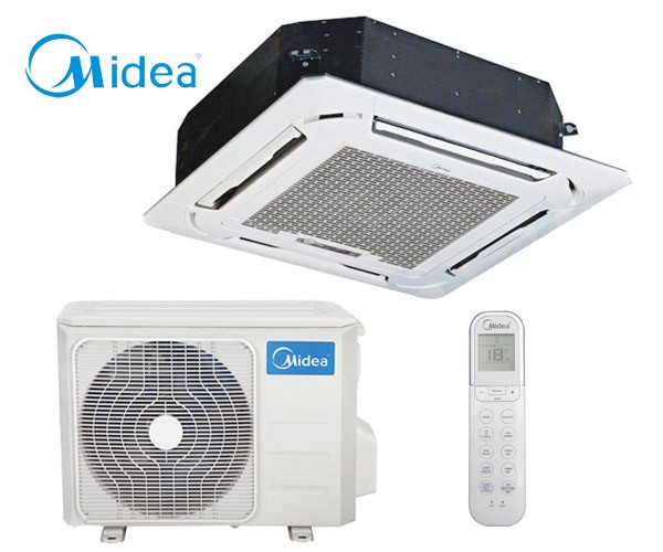 Кассетный кондиционер Midea MCA3U-18HRFNX(GA)/MOX330U-18HFN8-Q(GA)/T-MBQ4-03E Кассетный кондиционер Midea MCA3U-18HRFNX(GA)/MOX330U-18HFN8-Q(GA)/T-MBQ4-03E