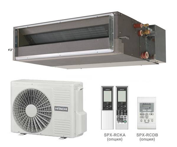 Канальный кондиционер Hitachi RAD-35RPE / RAC-35NPE Канальный кондиционер Hitachi RAD-35RPE / RAC-35NPE