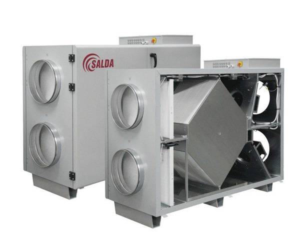 Приточно-вытяжная установка Salda RIS 1900 HW EKO 3.0. Фото 2 Приточно-вытяжная установка Salda RIS 1900 HW EKO 3.0. Фото 2