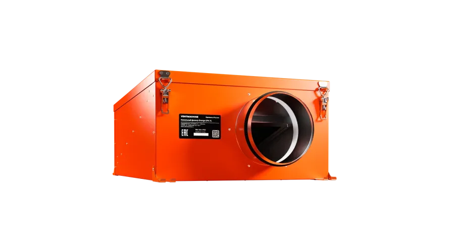 Канальный фильтр Ventmachine Оранж EPA XL. Фото 2