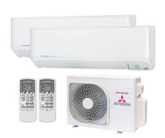 Мульти сплит-система Mitsubishi Heavy 2 x SKM25ZSP-W / SCM45ZS-W
