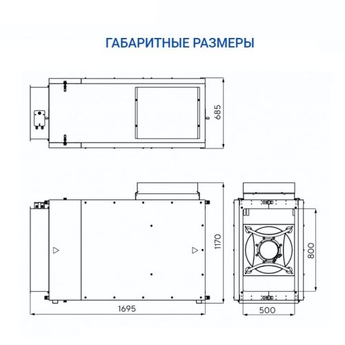Приточная установка Turkov Capsule 6100 E 80-90 кВт. Фото 6