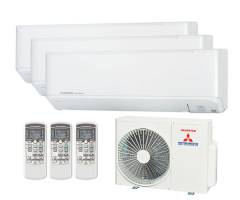 Мульти сплит-система Mitsubishi Heavy 3 x SKM20ZSP-W / SCM50ZS-W