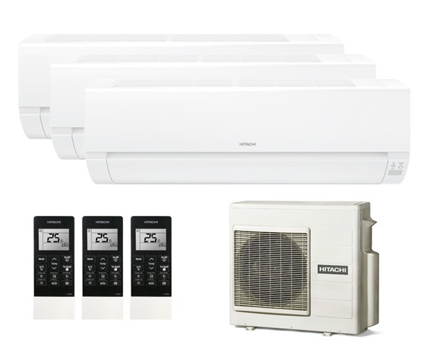 Мульти сплит-система Hitachi 3 x RAK-18REF / RAM-53NE3F