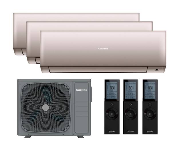 Мульти сплит-система Casarte 3 x CAS25CX1/R3-G / 3U55CM1/R3