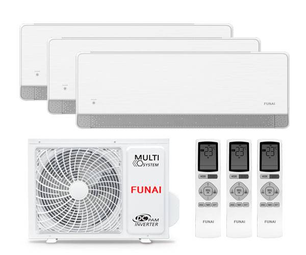 Мульти сплит-система Funai 3 x RAM-I-KMS25HP.W01/S / RAM-I-3OK60HP.01/U Мульти сплит-система Funai 3 x RAM-I-KMS25HP.W01/S / RAM-I-3OK60HP.01/U