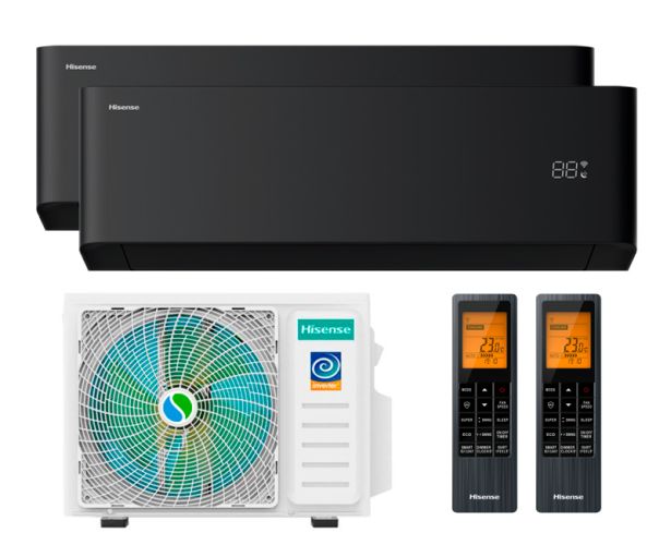 Мульти сплит-система Hisense 2 x AMS-09UW4RYCHD00(B) / AMW2-18U4RXC