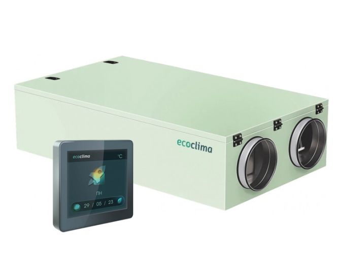 Приточно-вытяжная установка Ecoclima ECT PF-R 1150-E3.0-(L/R)-5 Приточно-вытяжная установка Ecoclima ECT PF-R 1150-E3.0-(L/R)-5