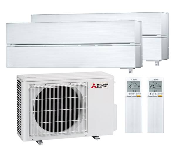 Мульти сплит-система Mitsubishi Electric 2 x MSZ-LN25VG2V / MXZ-2F42VF