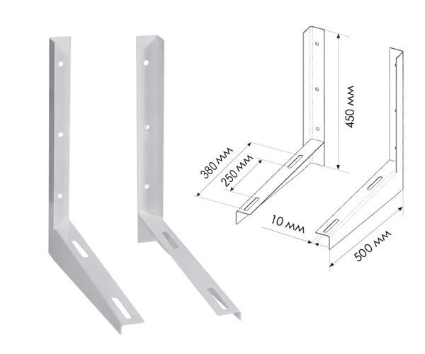 Кронштейн для кондиционера 500x450