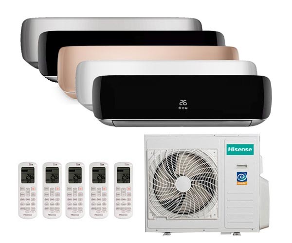 Мульти сплит-система Hisense 5 x AMS-09UW4RVETG00(C,S,B) / AMW5-42U4RTA
