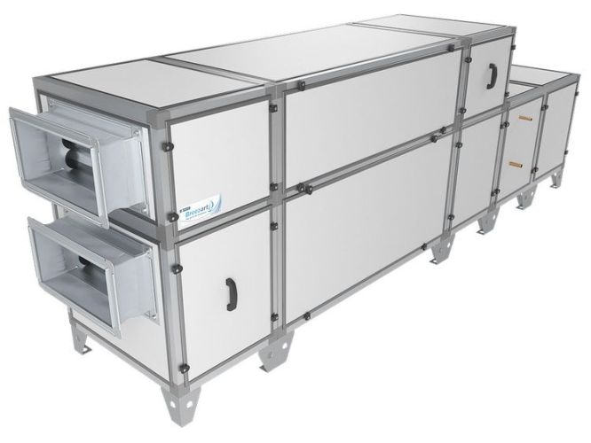 Приточно-вытяжная установка с рекуператором Breezart 2700-C Lux RP W PB Приточно-вытяжная установка с рекуператором Breezart 2700-C Lux RP W PB