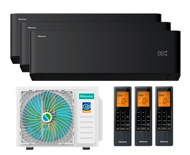Мульти сплит-система Hisense 3 x AMS-09UW4RYCHD00(B) / AMW3-24U4RJC