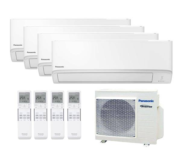 Мульти сплит-система Panasonic 4 x CS-TZ25ZKEW / CU-4Z80TBE Мульти сплит-система Panasonic 4 x CS-TZ25ZKEW / CU-4Z80TBE