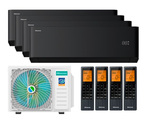 Мульти сплит-система Hisense 4 x AMS-09UW4RYCHD00(B) / AMW4-27U4RJC