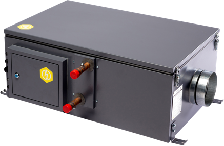 Приточная установка Minibox.W-650.PREMIUM с водяным нагревателем. Фото 2