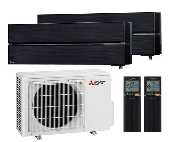 Мульти сплит-система Mitsubishi Electric 2 x MSZ-LN25VG2B / MXZ-2F53VF